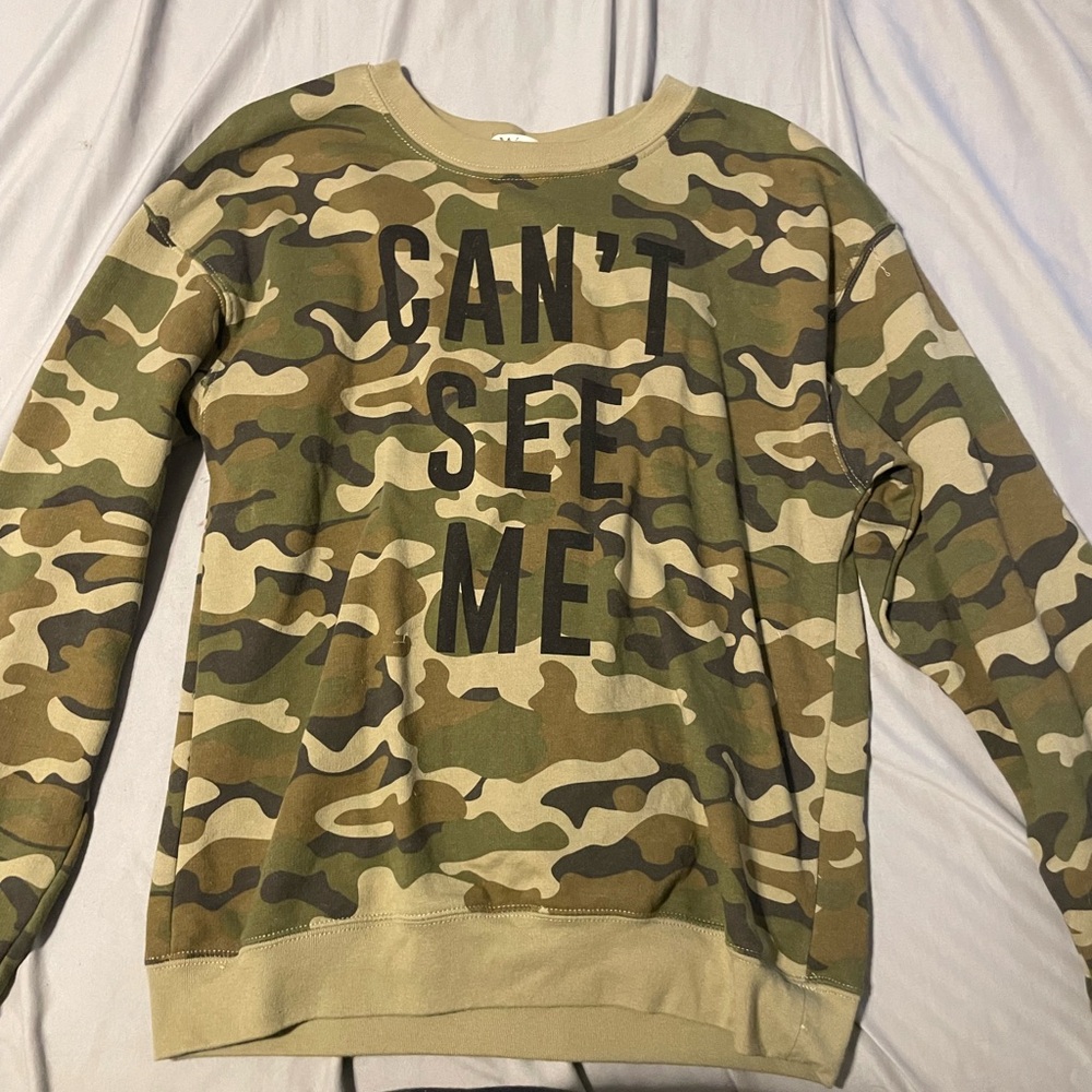 A sweater that’s camouflage